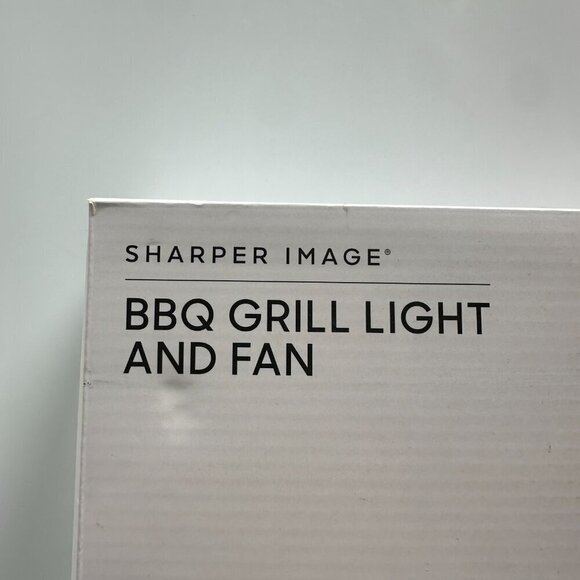 Sharper Image BBQ Grill Light & Fan Black & Red - Picture 5 of 6